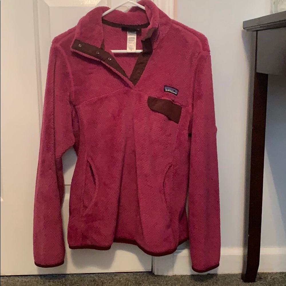 Purple Patagonia pull over